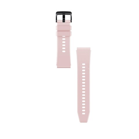 Pasek silikonowy do zegarka Huawei Watch GT 2/3/4/2 Pro/3 Pro/4 Pro/GT 2e 46mm - pudrowy