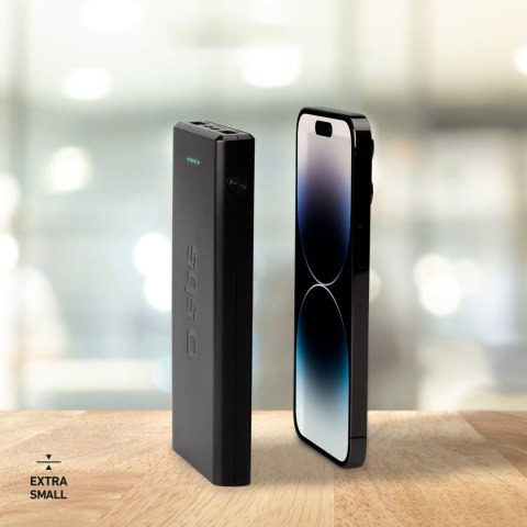Powerbank 10000 mAh Power Delivery 20W - czarny
