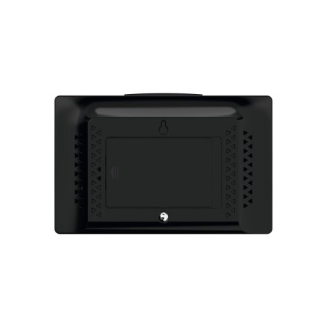 Stacja pogody Hama Touch z dotykowym panelem termometr higrometr zegar data - czarna