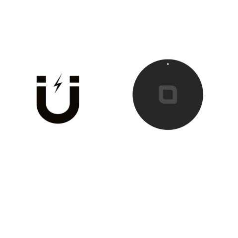 Uchwyt samochodowy magnetyczny na smartfona śr. 36 mm na kratkę nawiewu - czarny