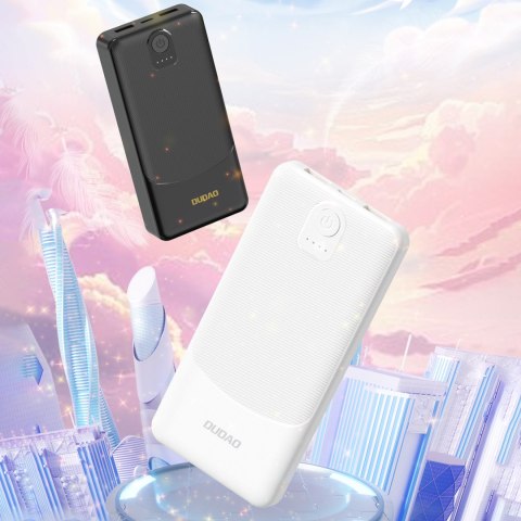 Powerbank K10 10000mAh USB-A 2.4A - biały