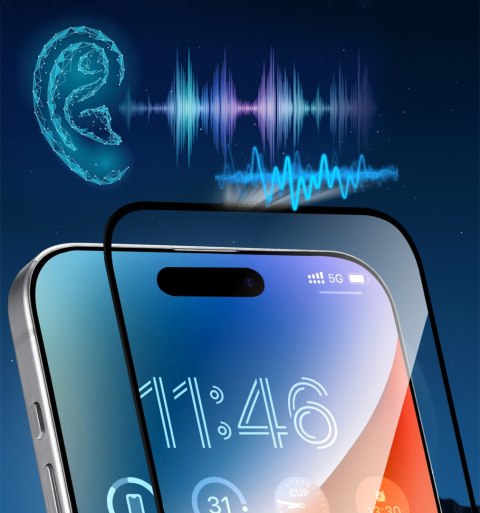 Szkło ochronne hartowane Corning Eyecare na iPhone 15 Plus/16 Plus