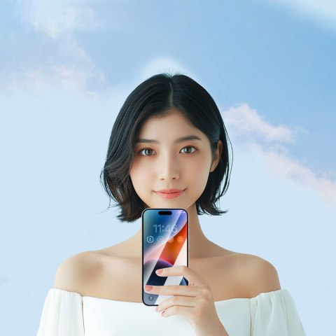 Szkło ochronne hartowane Corning Eyecare na iPhone 15/16