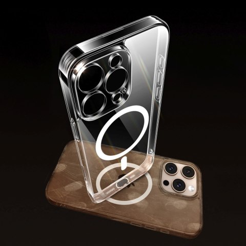 Etui case na iPhone 16 Pro Classy Clear Magnetic z MagSafe - przezroczyste