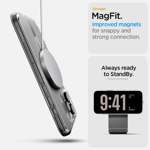 Etui na iPhone 16 Pro Max Ultra Hybrid T Mag MagSafe - białe