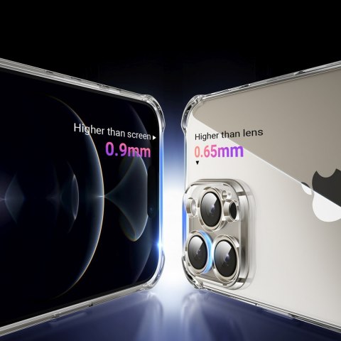 Etui ochronne na iPhone 16 Pro Bright Cushion CA101 - przezroczyste