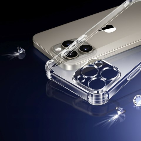 Etui ochronne na iPhone 16 Pro Bright Cushion CA101 - przezroczyste
