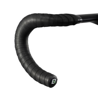 Owijka na kierownicę rowerową z pianki EVA wzór Hot pressed - czarna