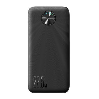 Powerbank 20000mAh USB-C USB-A 22.5W - czarny