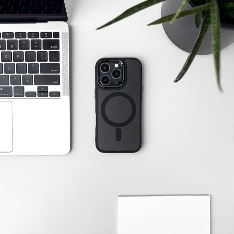 Etui na Samsung Galaxy S24 FE Fashion Case z MagSafe - czarne