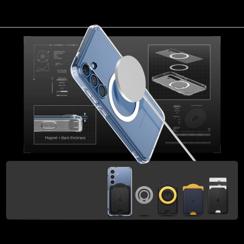 Etui na Samsung Galaxy S25+ Ultra Hybrid Mag - przezroczyste