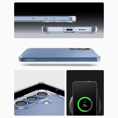 Etui na Samsung Galaxy S25+ Ultra Hybrid - przezroczyste