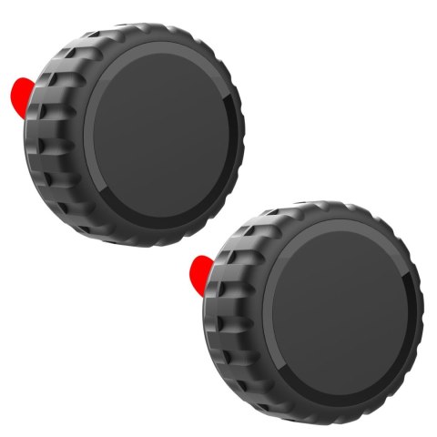 Etui na lokalizator Apple AirTag zakręcane wodoodporne samoprzylepne - 4 szt.