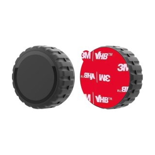 Etui na lokalizator Apple AirTag zakręcane wodoodporne samoprzylepne - czarne