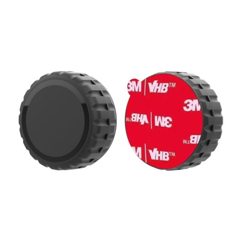 Etui na lokalizator Apple AirTag zakręcane wodoodporne samoprzylepne - czarne