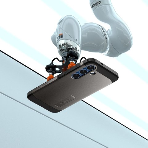 Etui pokrowiec na Samsung Galaxy S25+ Tough Armor MagSafe - szare