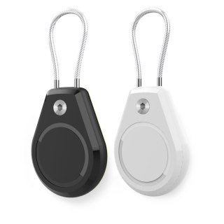 Etui wodoodporne na Apple AirTag ze stalową linką - 2 szt.