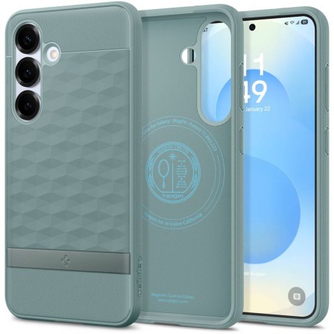 Etui na Samsung Galaxy S25 Caseology Parallax Mag MagSafe - zielone