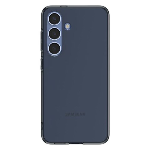Etui na Samsung Galaxy S25 Liquid Crystal - czarne przezroczyste