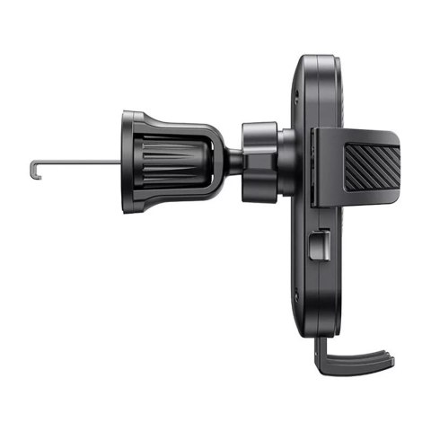 Uchwyt samochodowy do telefonu na kratkę nawiewu - czarny