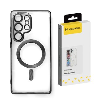 Etui plecki na Samsung Galaxy S25 Ultra Electroplated Case z Magsafe - czarne