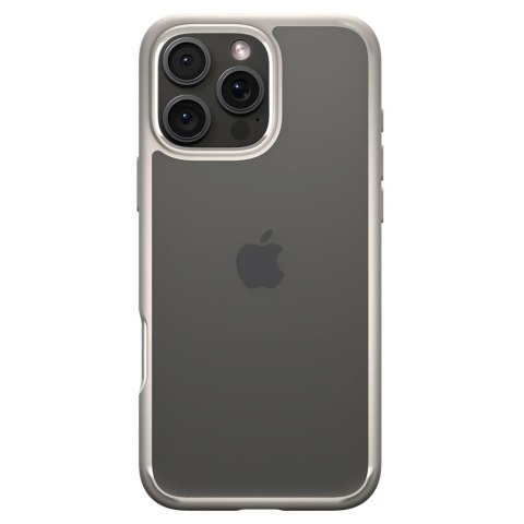 Etui plecki na iPhone 16 Pro Ultra Hybrid - tytanowe