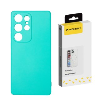Silikonowe etui na Samsung Galaxy S25+ Silicone Case - miętowe
