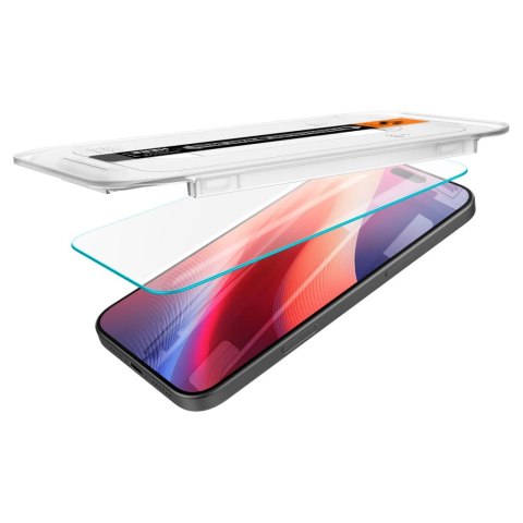 Szkło hartowane z ramką montażową na iPhone 16 Pro Max