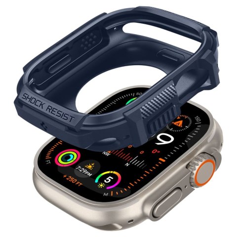 Etui ochronne na Apple Watch Ultra 1 / 2 Rugged Armor 49 mm - granatowe