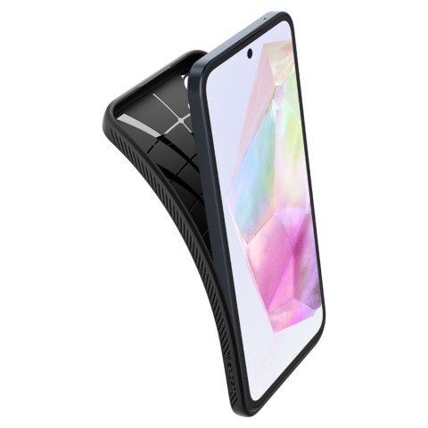 Etui ochronne na Samsung Galaxy A35 5G Liquid Air - czarny mat
