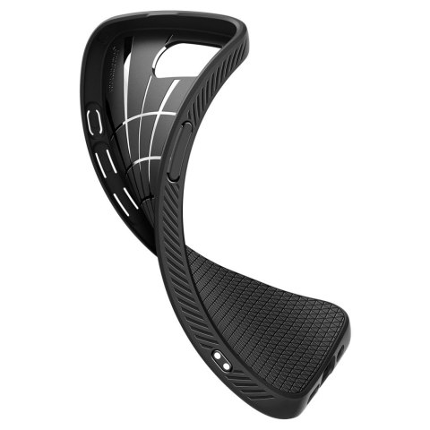 Etui ochronne na iPhone 16e Spigen Liquid Air - czarny mat