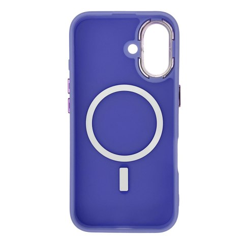 Etui plecki na Samsung Galaxy S25 Fashion Case MagSafe - fioletowe