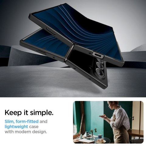 Etui pokrowiec na Samsung Galaxy Z Fold 6 Airskin - czarne