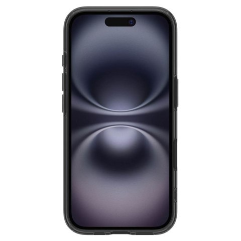 Etui pokrowiec na iPhone 16e Ultra Hybrid T MagSafe - półprzezroczysto czarne