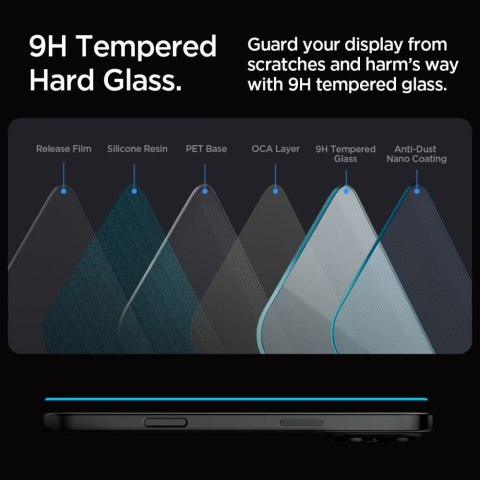 Szkło hartowane ochronne na iPhone 16 Pro Glas.tR EZ Fit