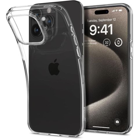Etui na iPhone 15 Pro Max Liquid Crystal - przezroczyste