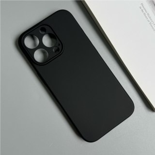 Etui pokrowiec na iPhone 16 Pro Max Soft Case - czarne