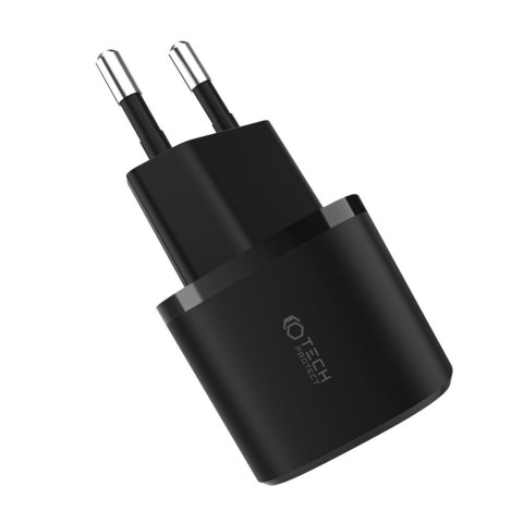 Ładowarka sieciowa C20W mini USB-C PD 20W / USB-A QC 3.0 - biała