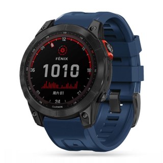 Pasek na Garmin Fenix 3 / 5X / 3HR / 5X Plus / 6X / 6X Pro / 7X IconBand - granatowy