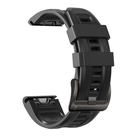 Pasek na Garmin Fenix 5 / 6 / 6 Pro / 7 IconBand - czarny