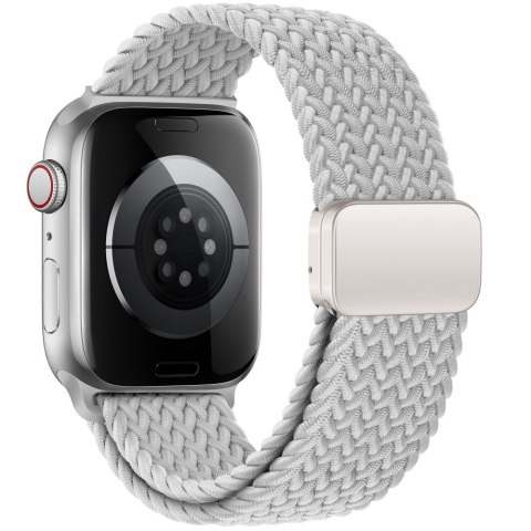 Pasek pleciony na Apple Watch 40 / 41 / 42 mm - szary