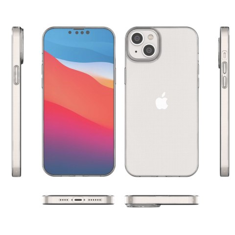 Żelowy pokrowiec etui do iPhone 14 Plus Ultra Clear 0.5mm - przezroczysty