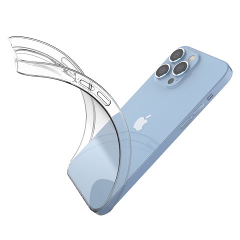 Żelowy pokrowiec etui do iPhone 14 Pro Max Ultra Clear 0.5mm - przezroczysty