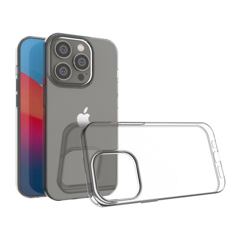 Żelowy pokrowiec etui do iPhone 14 Pro Ultra Clear 0.5mm - przezroczysty