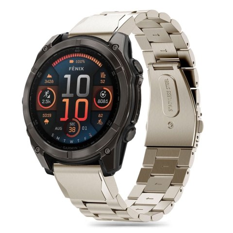 Bransoletka na zegarek Garmin Fenix 5 / 6 / 6 PRO / 7 / 8 / E - tytanowa
