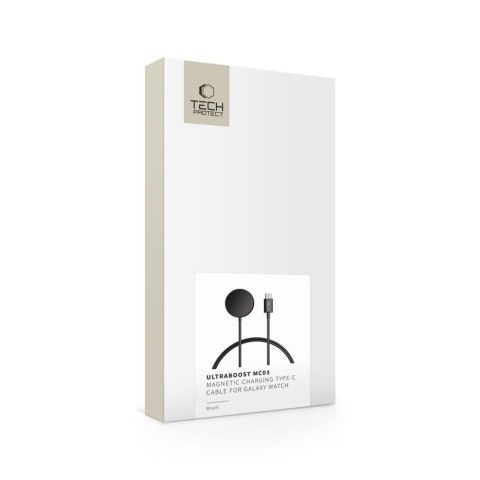 Ładowarka indukcyjna na Samsung Galaxy Watch USB-C 100cm - czarna