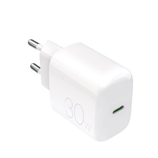Ładowarka sieciowa USB-C 30W - biała
