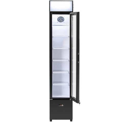 Lodówka chłodziarka barowa na napoje LED 99 l 2-10 C 150 W