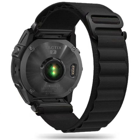Pasek do zegarka Garmin Fenix 3 / 5X / 3HR / 5X Plus / 6X / 6X Pro / 7X Nylon Pro - czarny