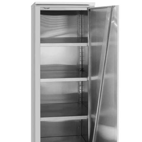 Szafa gastronomiczna na naczynia 3 półki STAL 60 x 60 x 180 cm